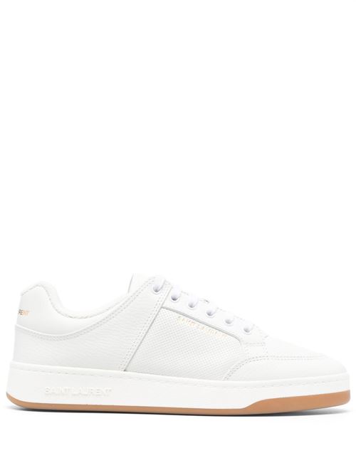 Sneakers basse sl/61 in pelle traforata SAINT LAURENT | 713600AAB859042